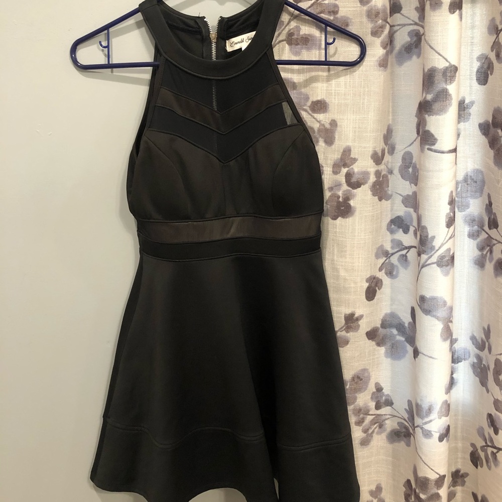 black dress